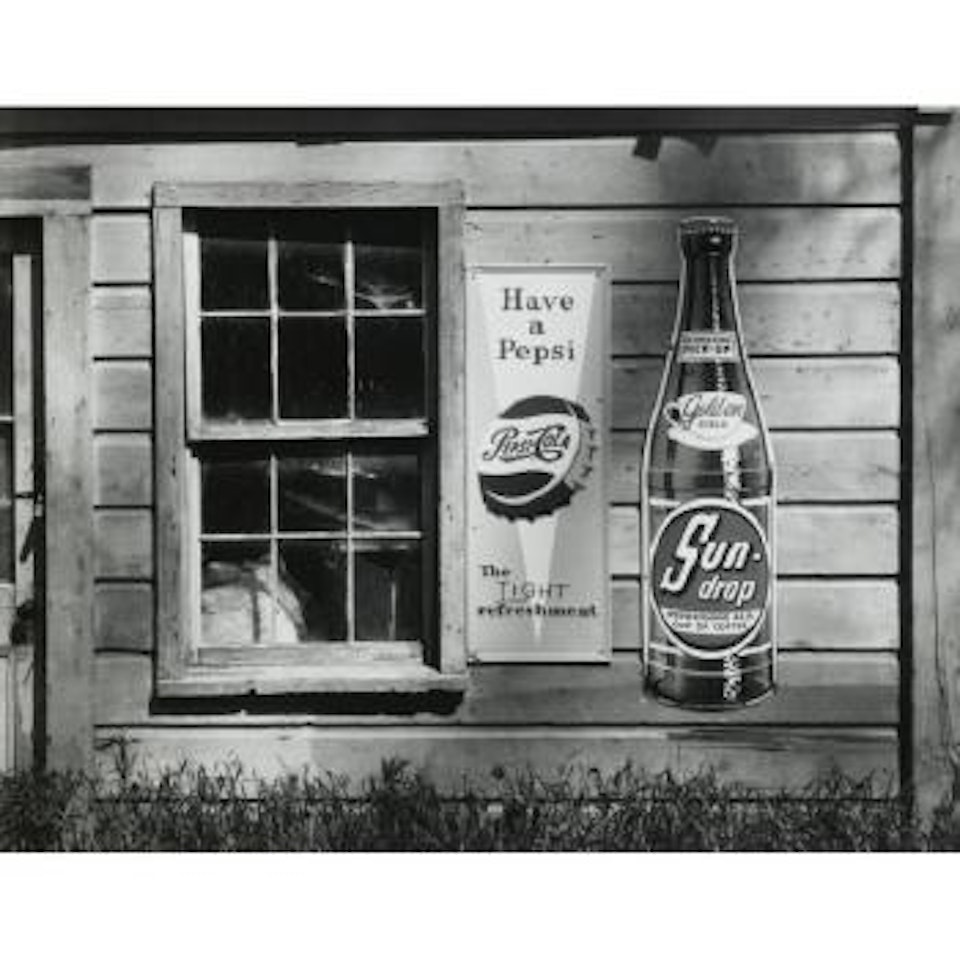 Old Store Front, Clayton , California by Ansel Adams