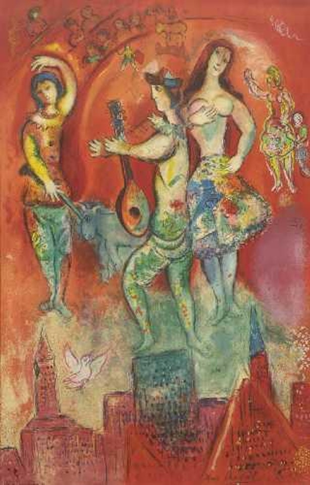 Carmen (2. Etat) by Marc Chagall