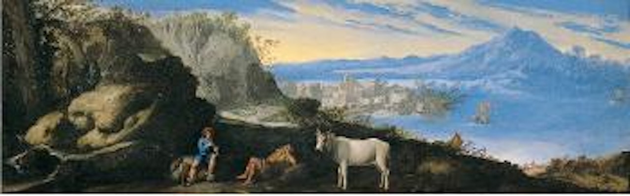 Paesaggio con Mercurio, Argo e la giovenca Io by Paul Bril