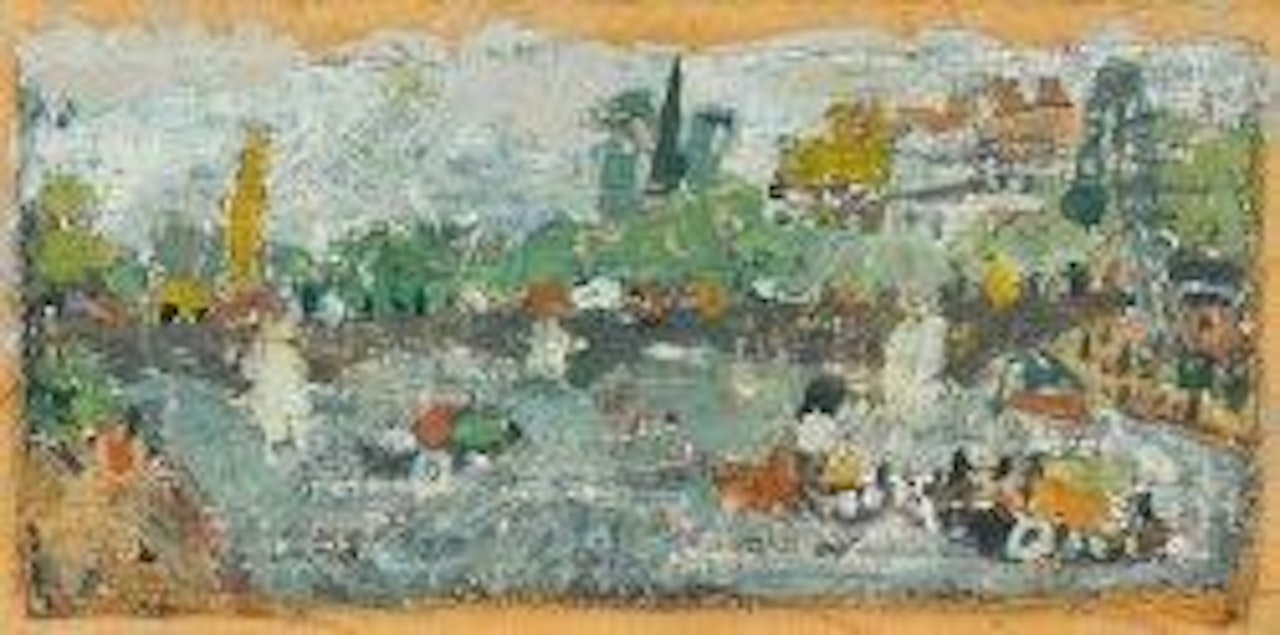 La Seine, devant Notre Dame by Jean Pougny