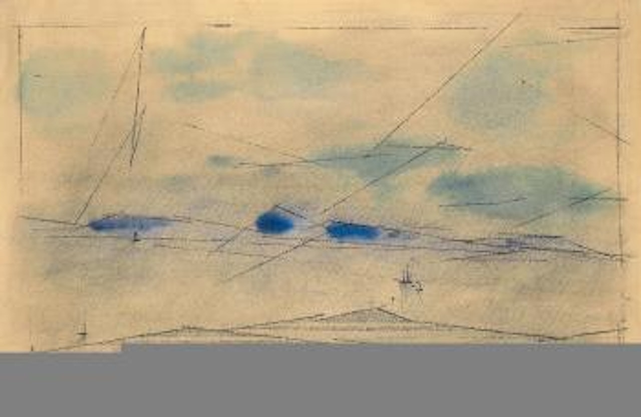 Island sea by Lyonel Feininger