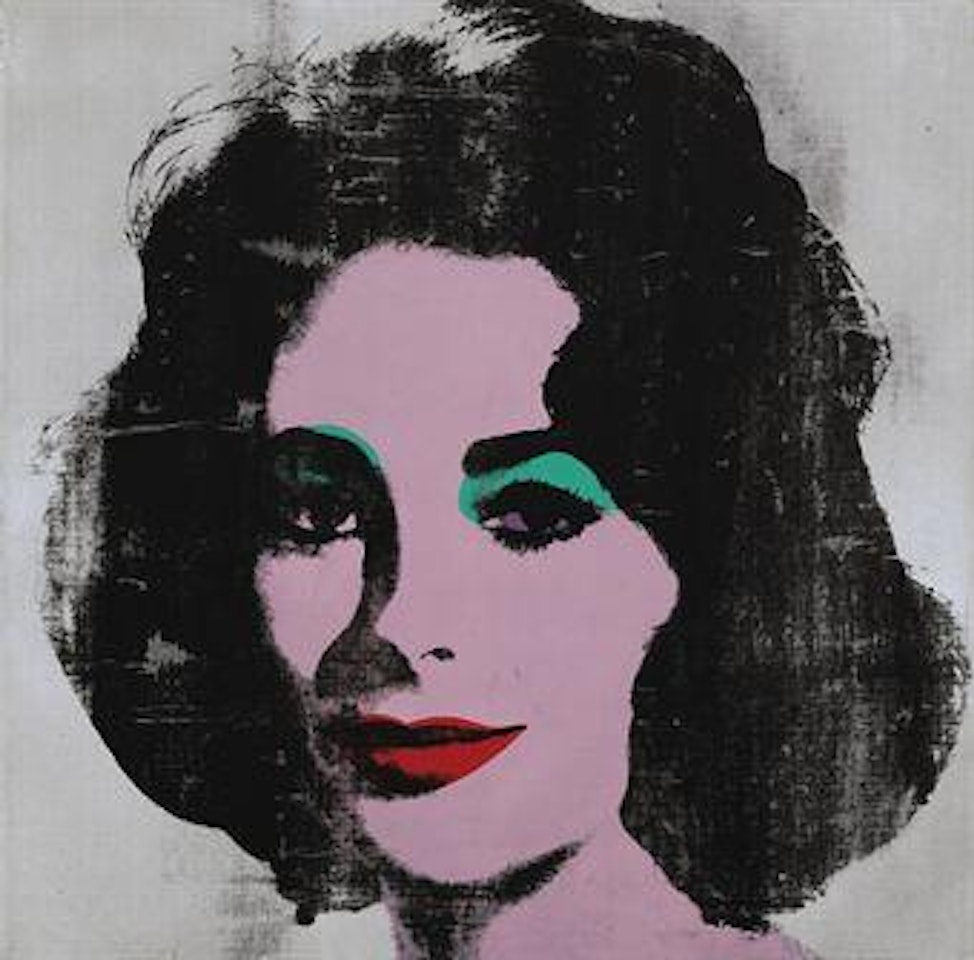 Silver Liz by Andy Warhol