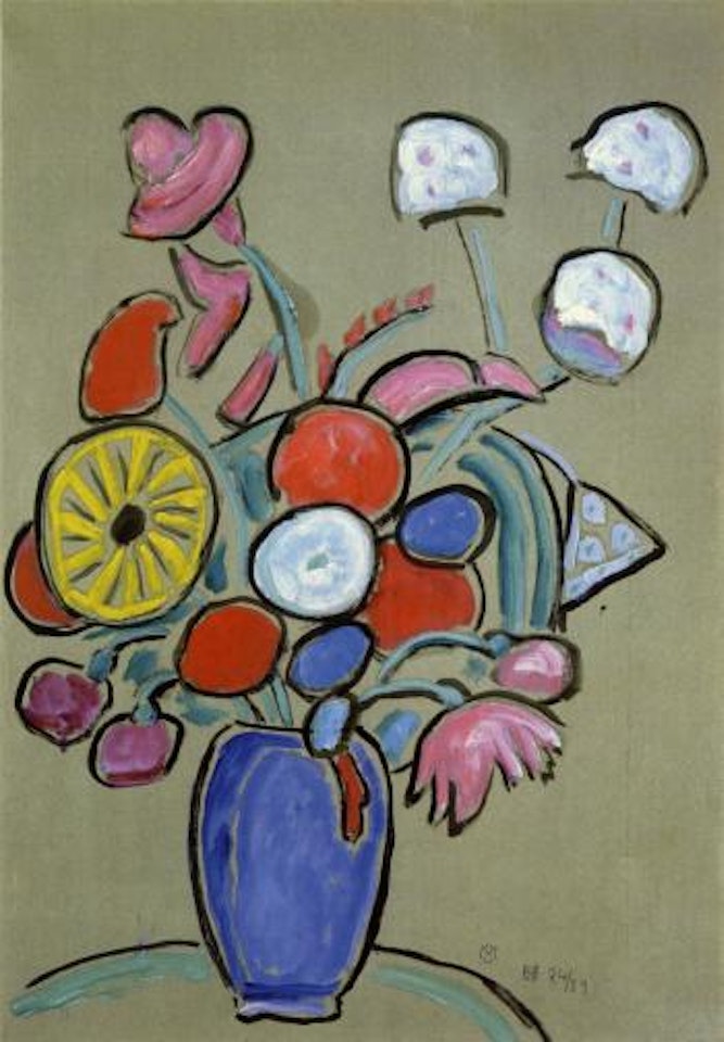 Grosser strauss by Gabriele Münter