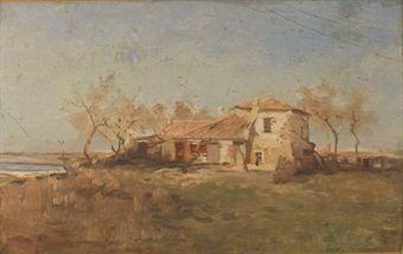 Etude de Martigues by Félix Ziem