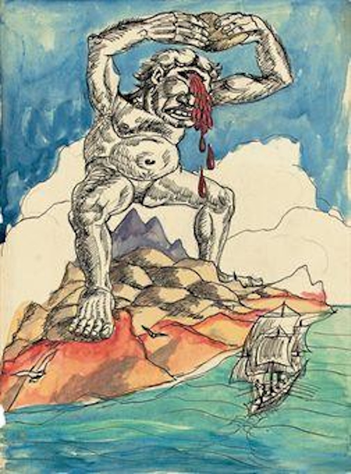 Untitled (Cyclops) by Francis Newton Souza