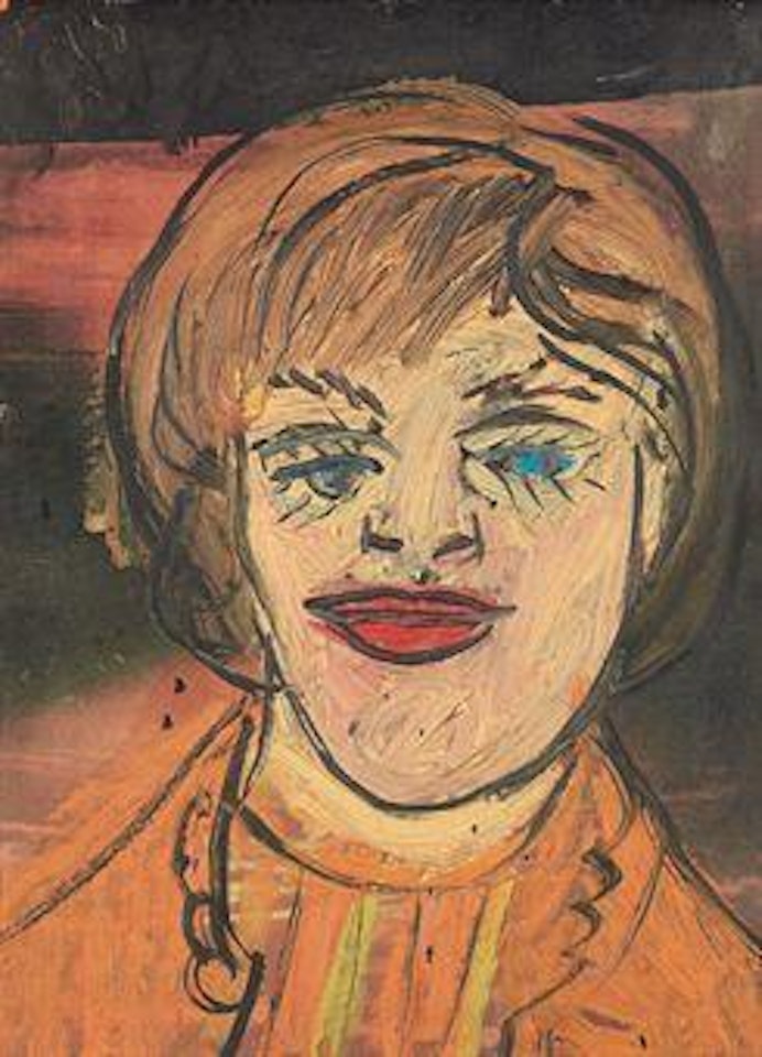 Portrait of Anne Hastings by Francis Newton Souza