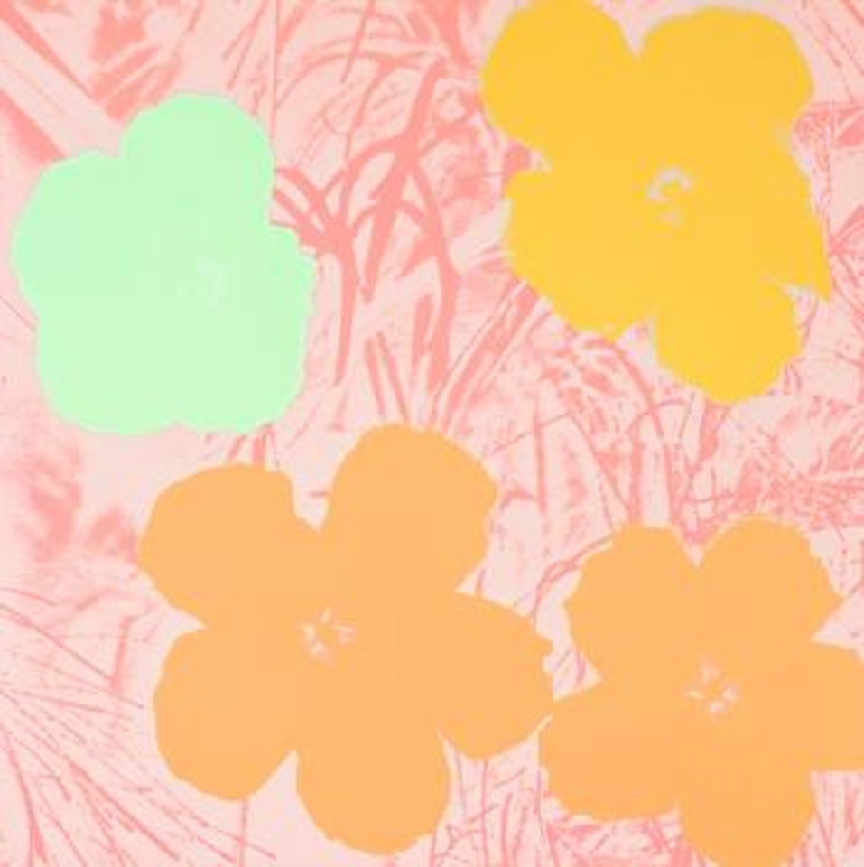 Aus 'Flowers' by Andy Warhol