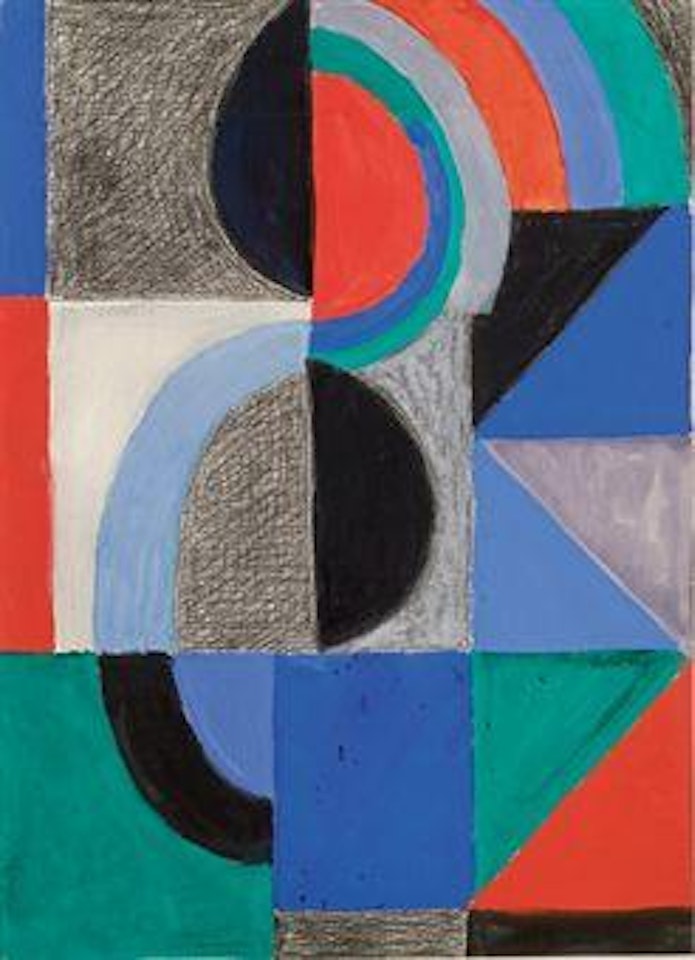 Rythme-couleur no. 1162 by Sonia Delaunay