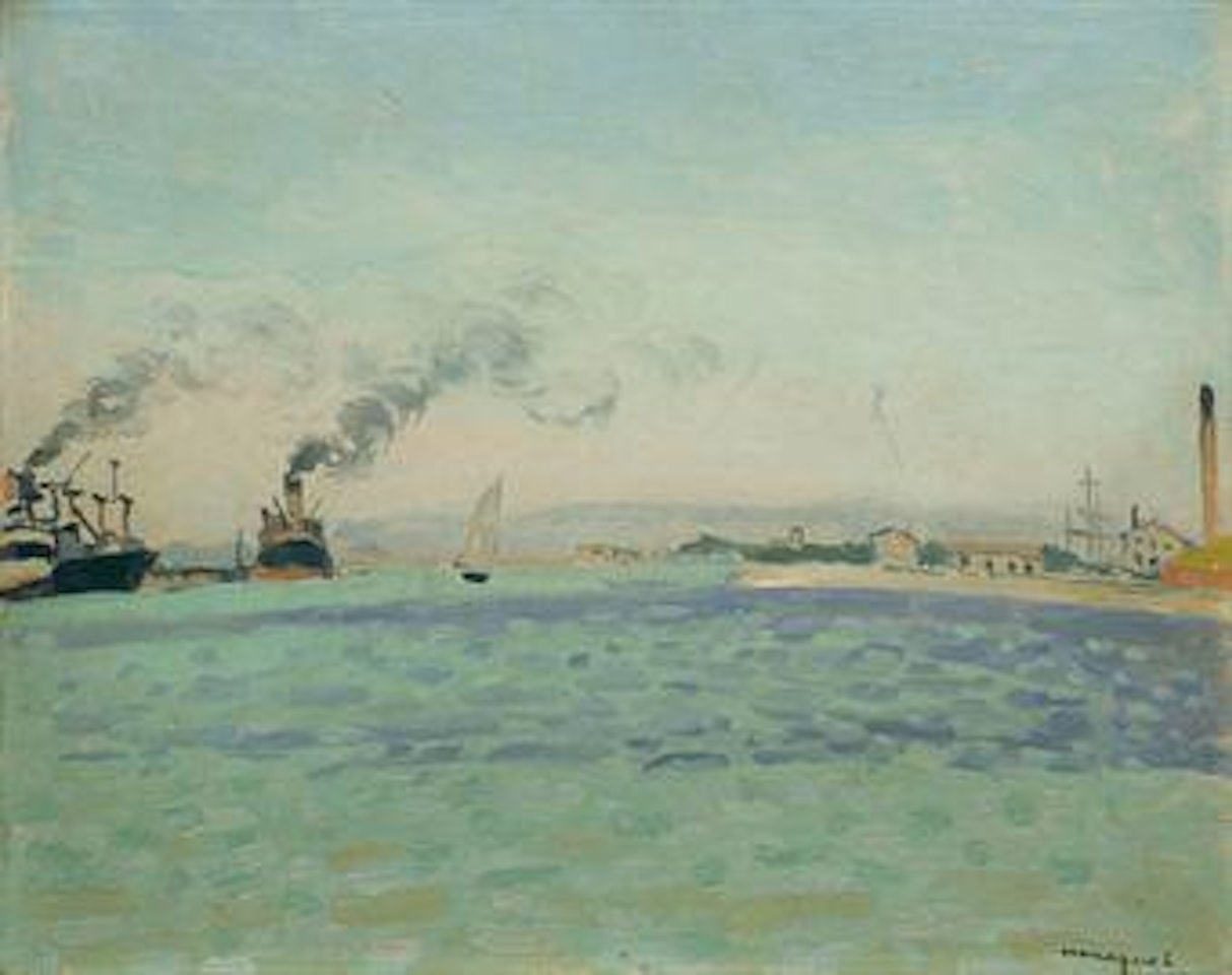 La Goulette, le port by Albert Marquet
