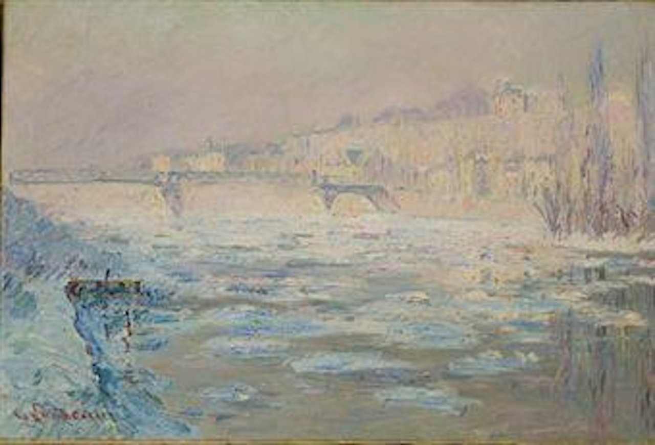 Pontoise, la débâcle by Gustave Loiseau