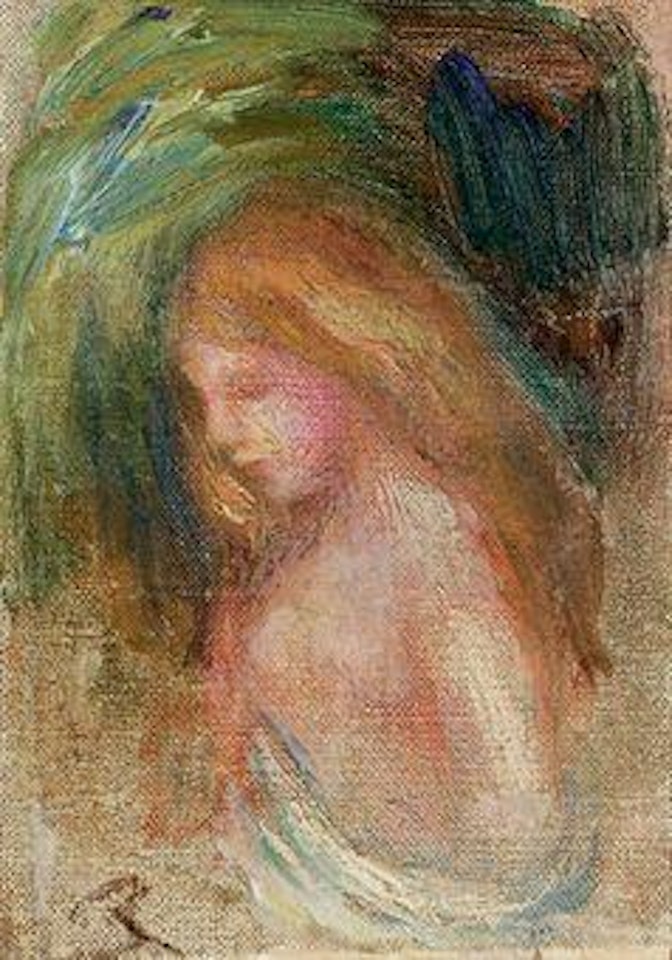 Nu en buste by Pierre-Auguste Renoir