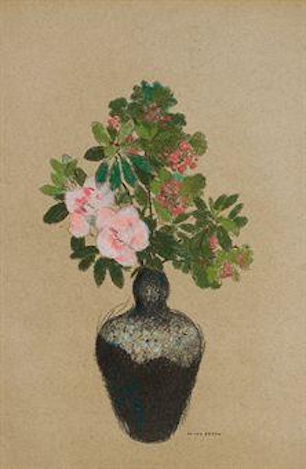 Azalées by Odilon Redon