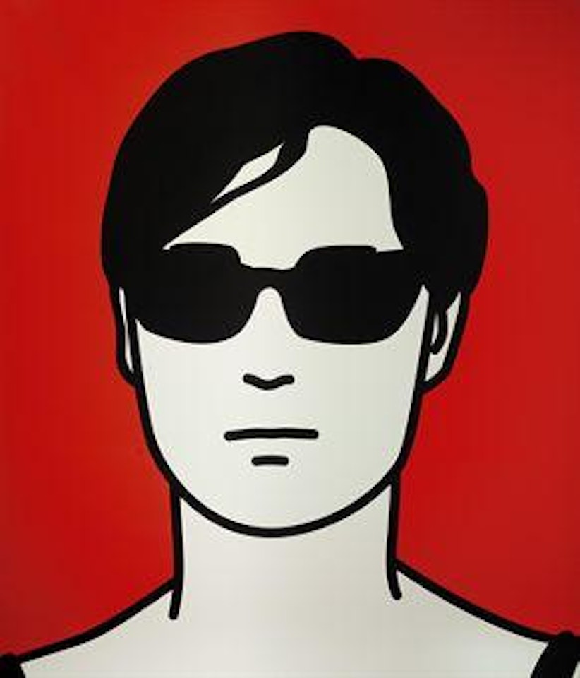 Ellen, arts administrator by Julian Opie