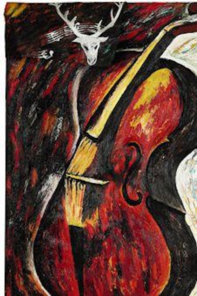 Lo zingaro calvo by Enzo Cucchi