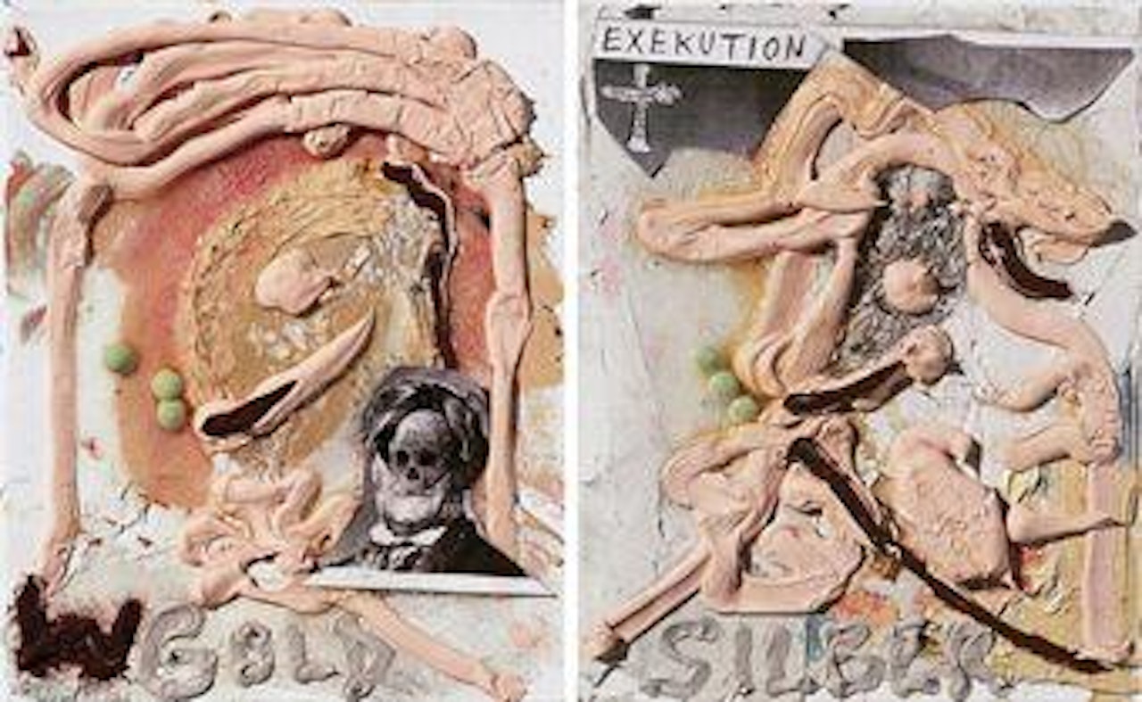(i) Dr Skelett  (ii) Der Exekutor by Jonathan Meese