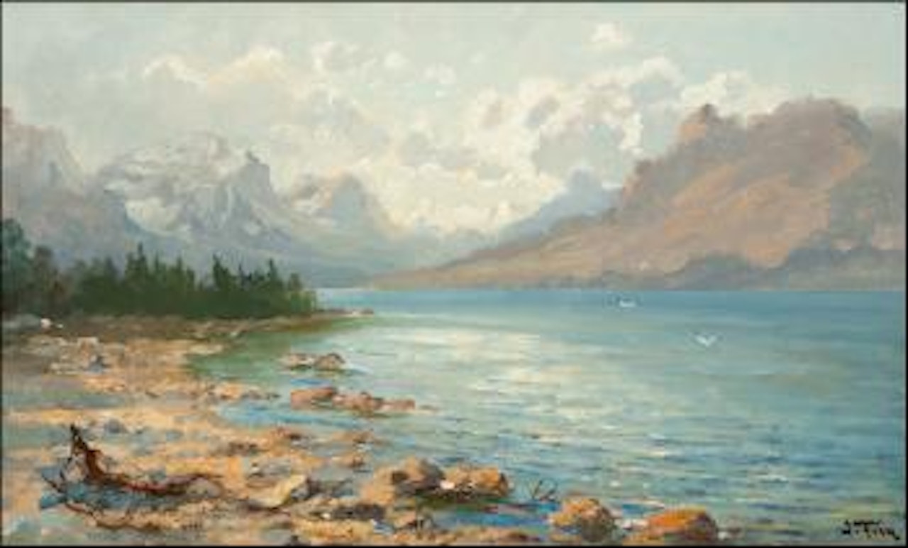 St. Mary Lake, Glacier Park by John Fery