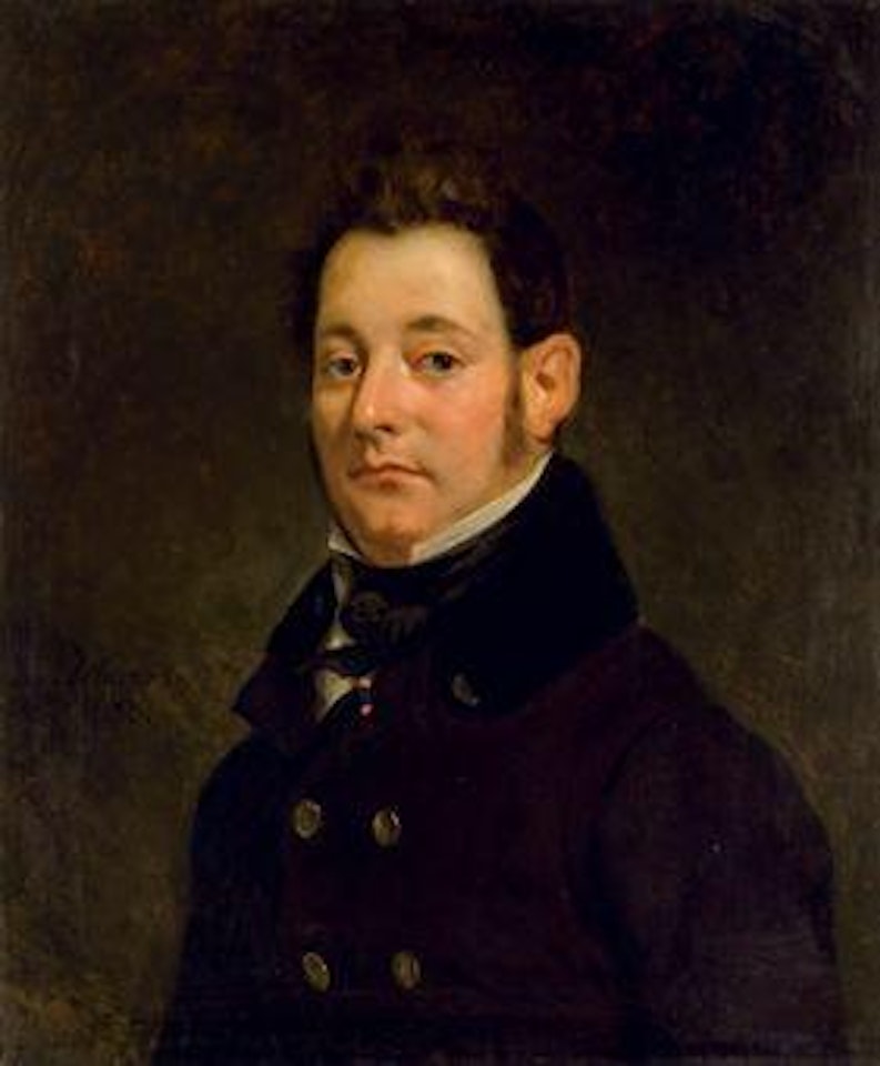 Portrait de Jacques Meurice by Eugene Delacroix