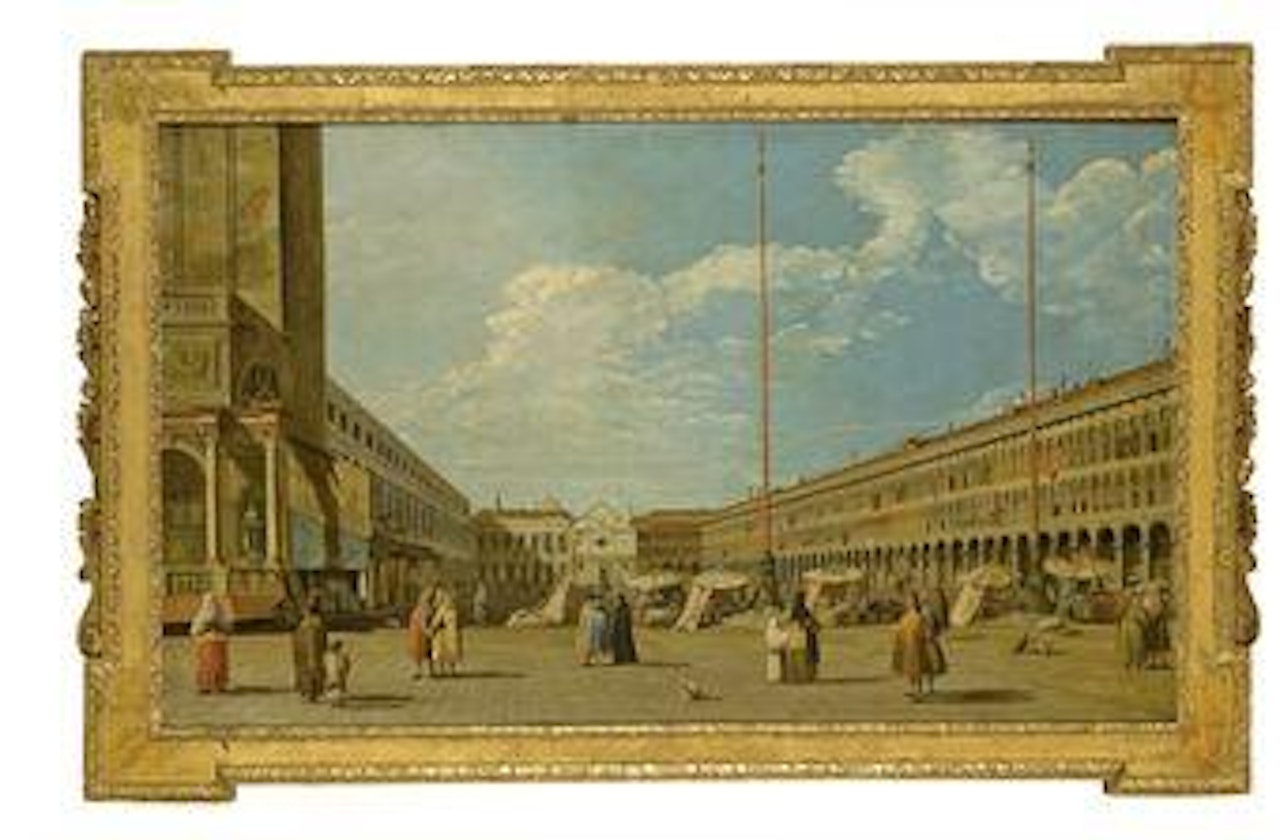 La place Saint Marc avec l'église San Geminiano et les Procuraties by Canaletto