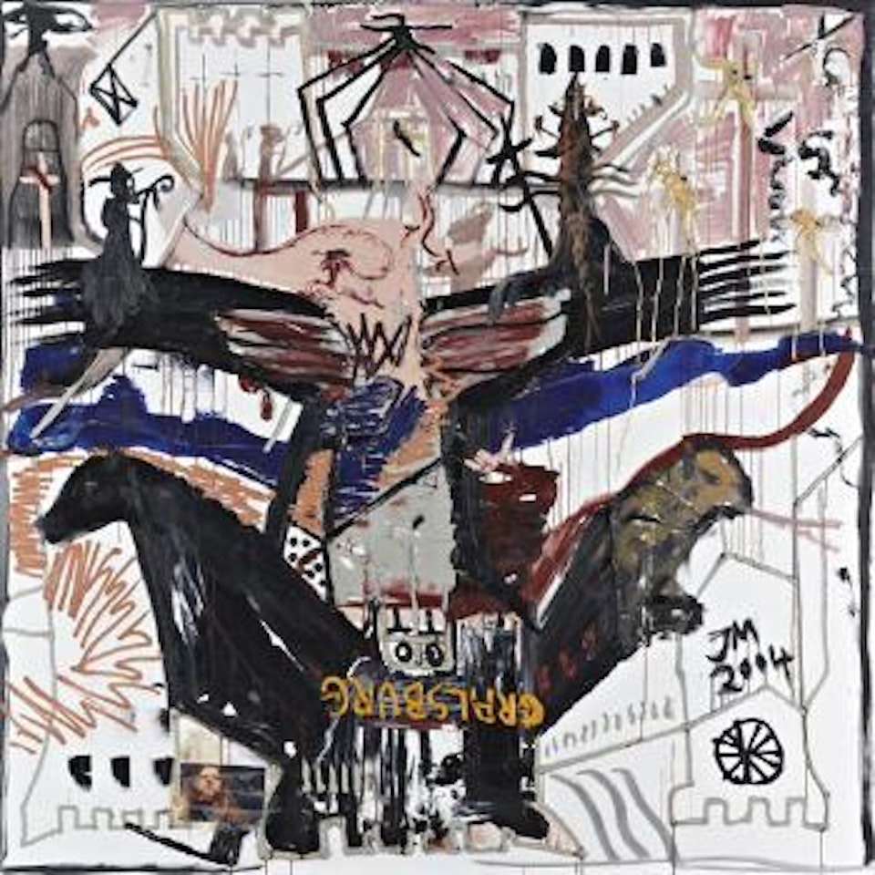 Die Gralsburg "Suppenadler n the rocks, s.v.p" by Jonathan Meese