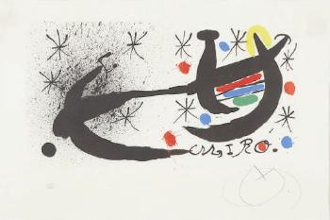 Variant of 'Joan Miró and Katalonien' by Joan Miró