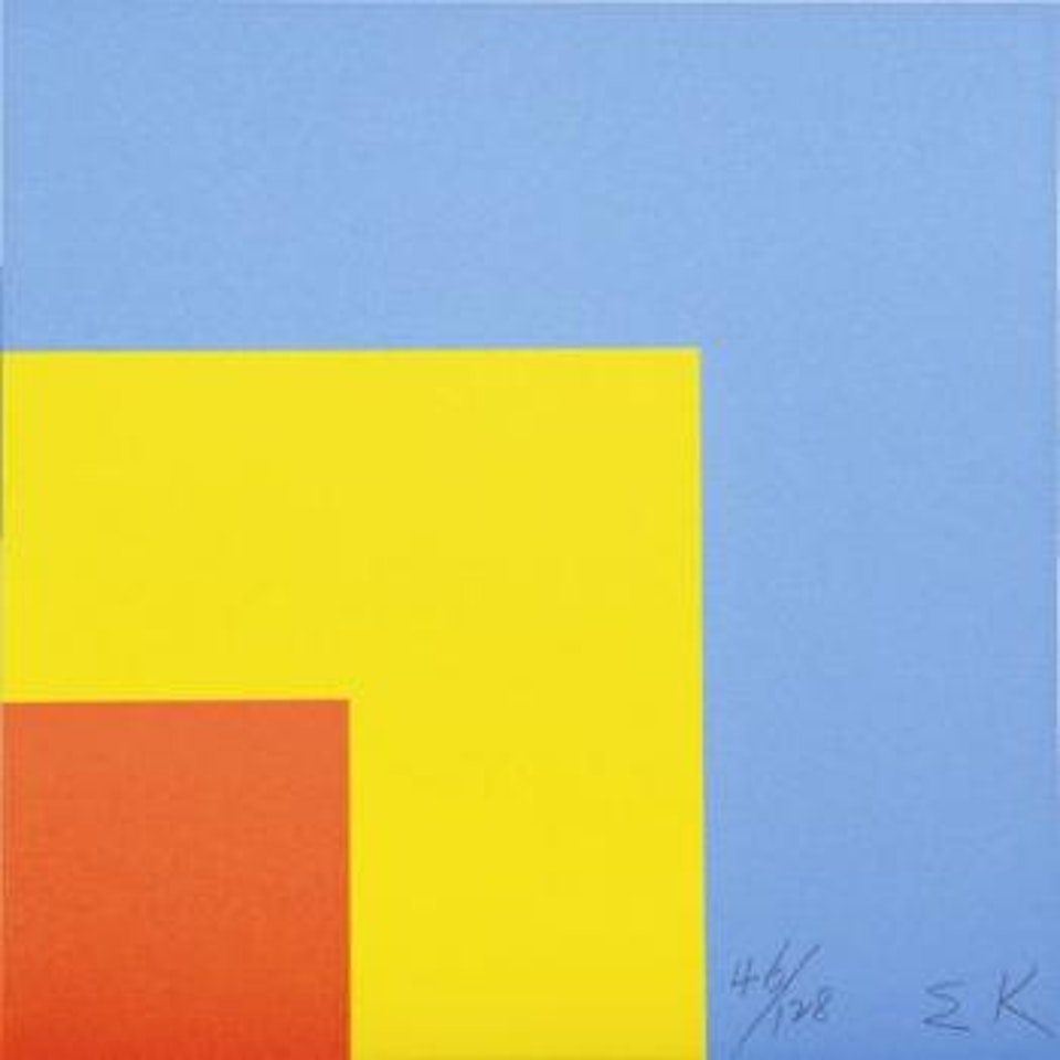 Red Yellow Blue by Ellsworth Kelly