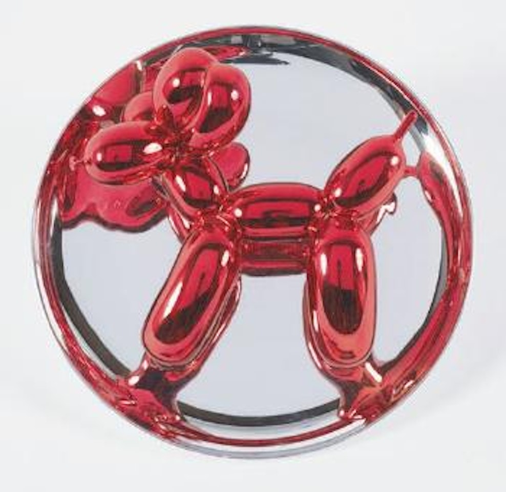 Red Ballon Dog by Jeff Koons
