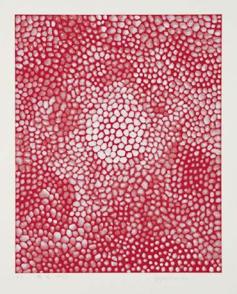 Yoko (red) by Yayoi Kusama