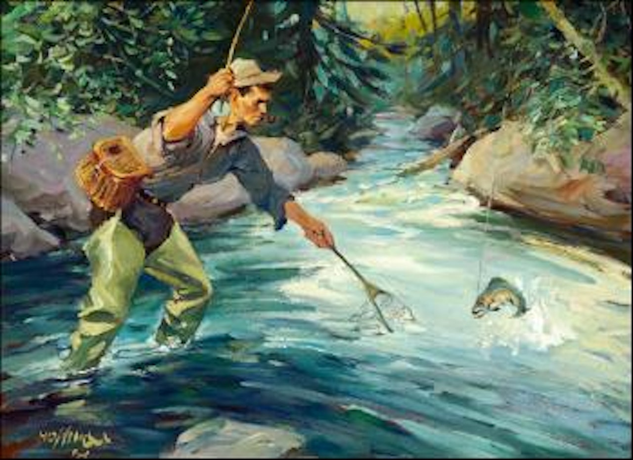 Trout triumph by Frank B. Hoffman