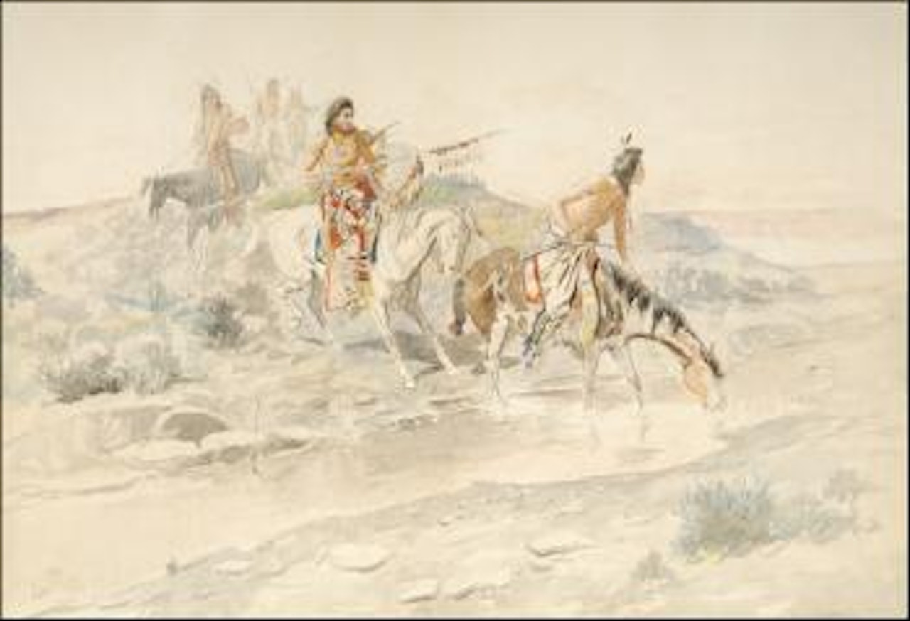 The scout by Charles M Russell