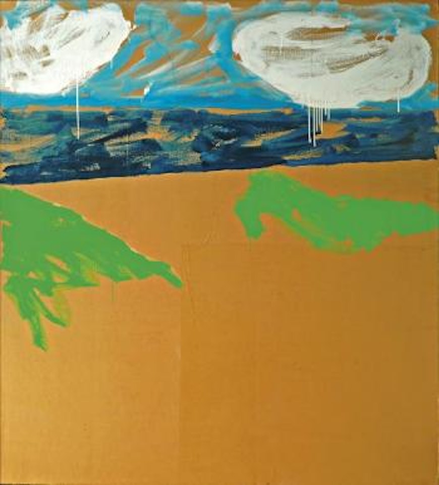 Paesaggio anemico by Mario Schifano