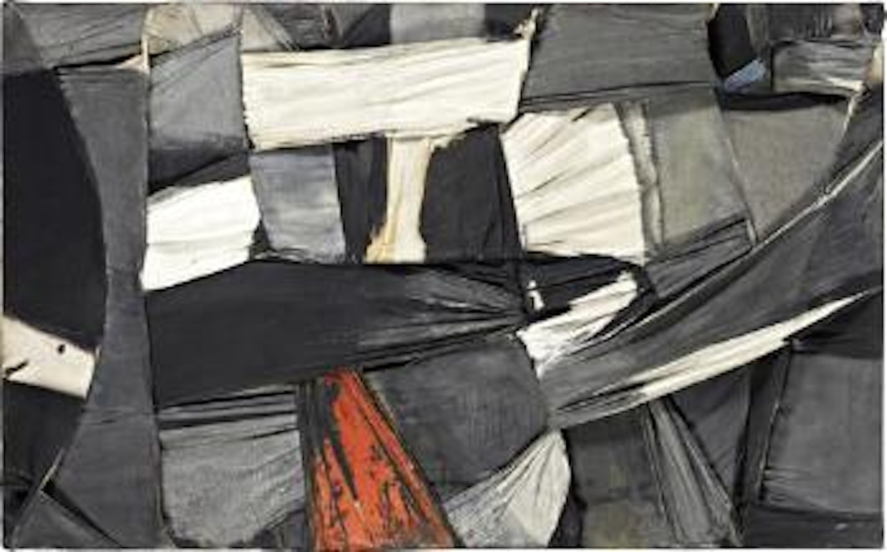 Trapped Canvas by Salvatore Scarpitta