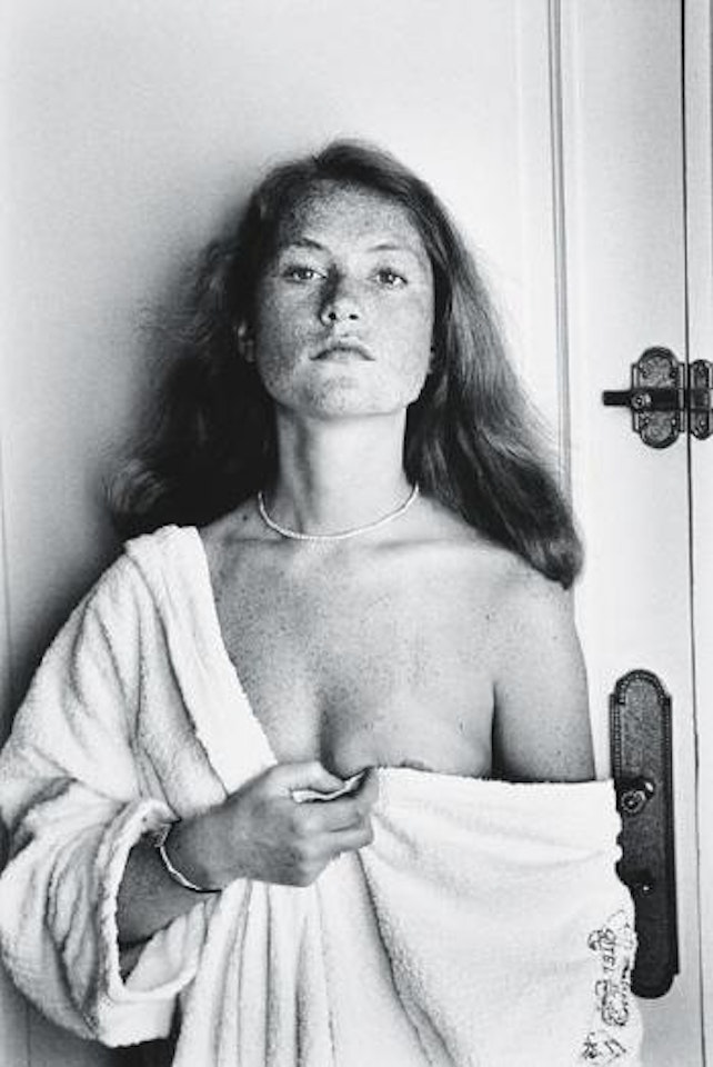 Isabelle Huppert at the Carlton, Cannes by Helmut Newton