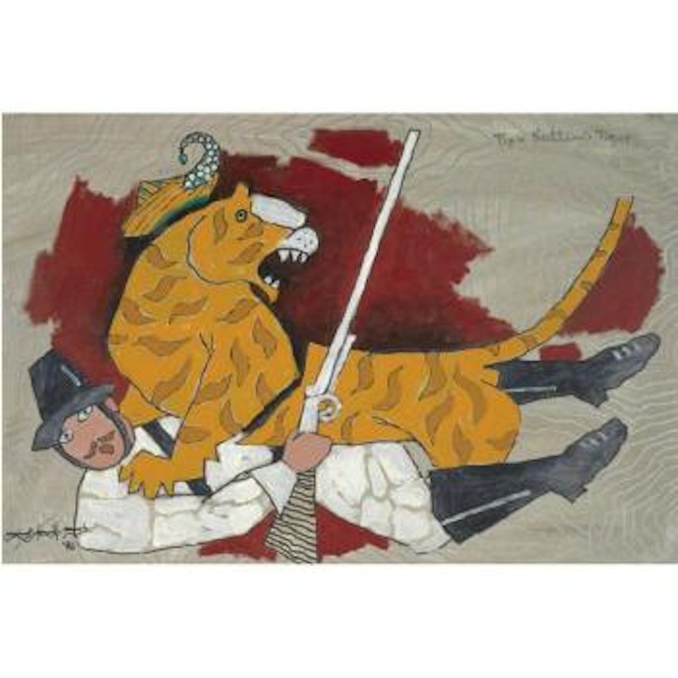 Tipu Sultan's Tiger by M.F. Husain
