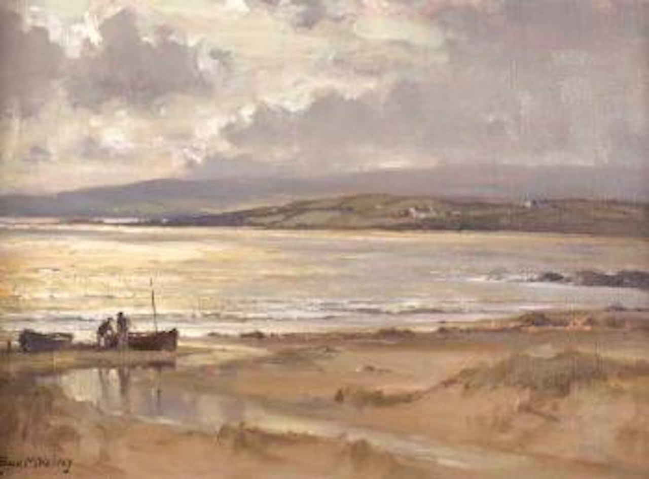 Unloading the catch, Donegal by Frank Mckelvey