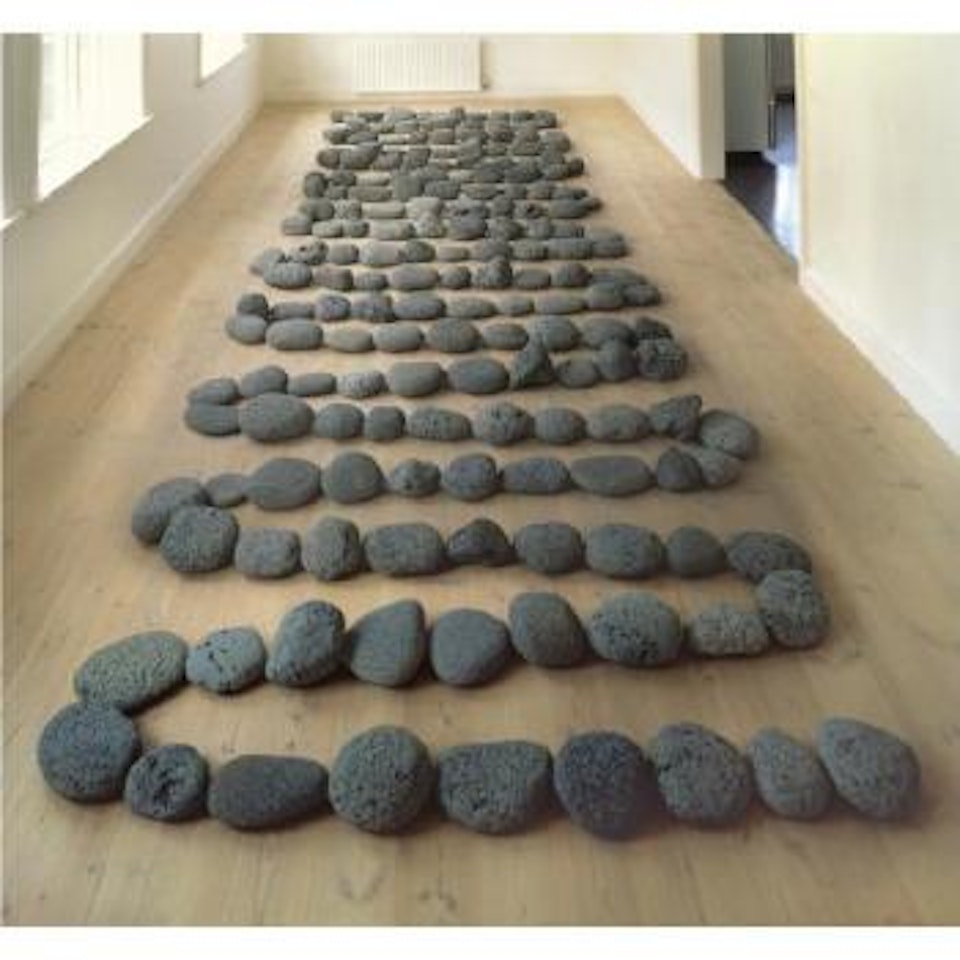 Atlantic Lava Line by Richard Long