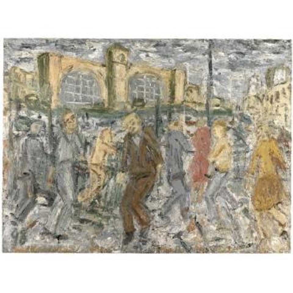 King's Cross, March Afternoon by Leon Kossoff