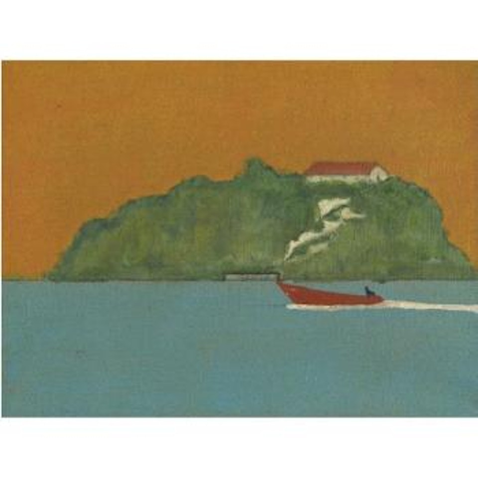 Island Painting by Peter Doig