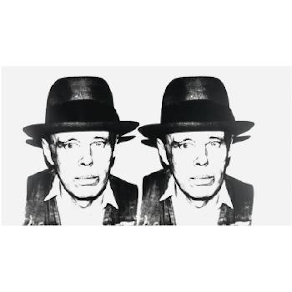 Joseph Beuys (Double Portrait) by Andy Warhol