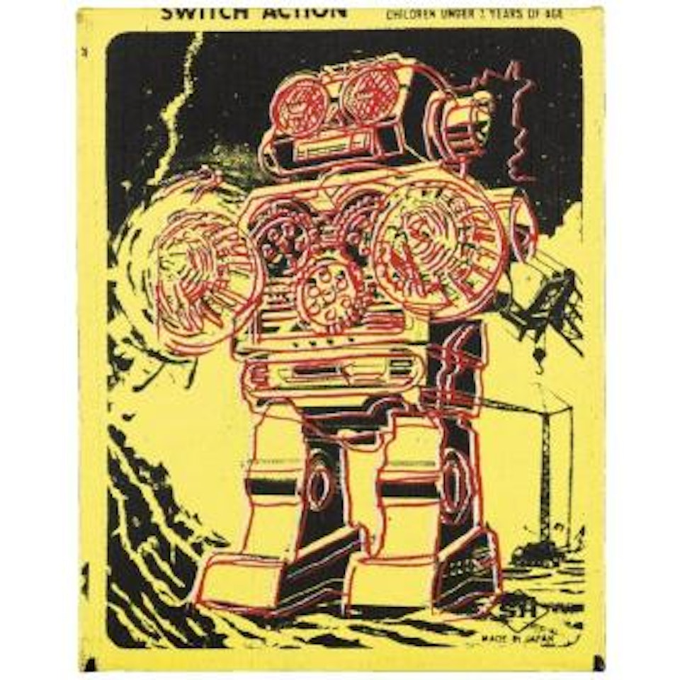 Robot (From Toy Series) by Andy Warhol