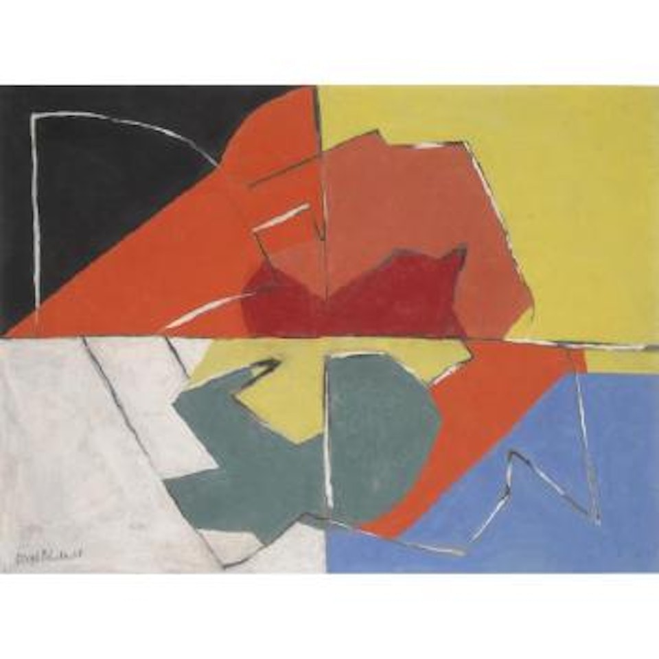 Composition Aux Traits by Serge Poliakoff