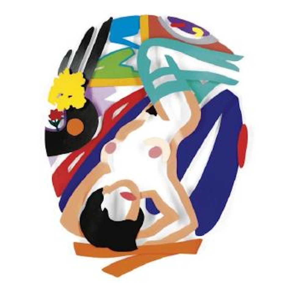 Maquette For Nude Lying On Back by Tom Wesselmann