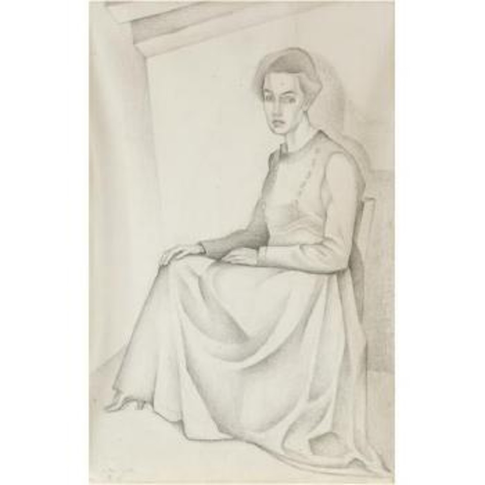 Femme Assise by Juan Gris