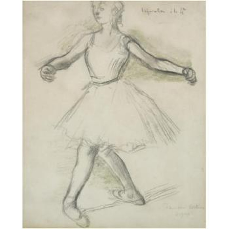 Préparation À La Quatrième by Edgar Degas