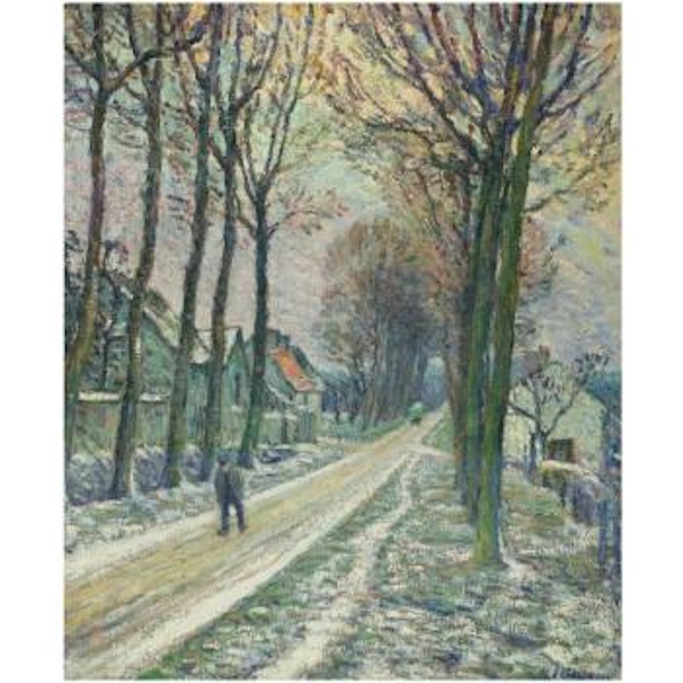 La Petite Route De Lagny À Chessy by Henri Lebasque