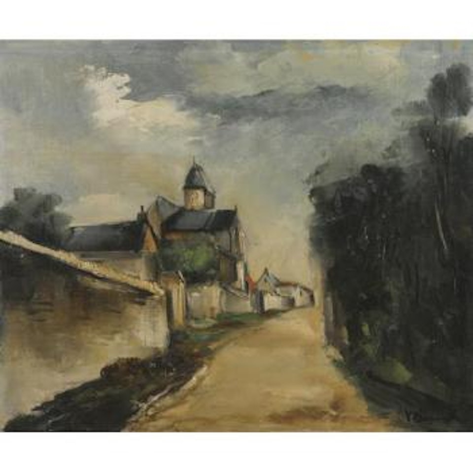 Église by Maurice de Vlaminck