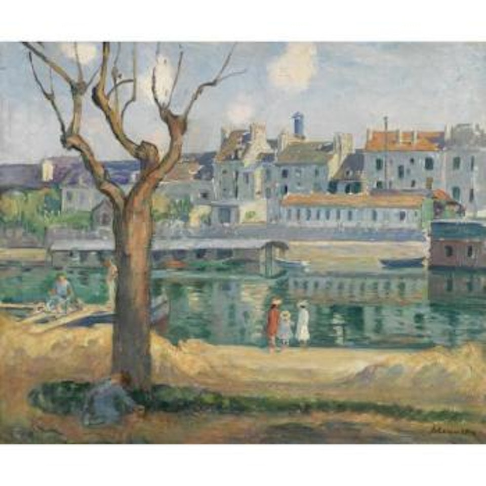 Vue Du Quai De Pamponne by Henri Lebasque