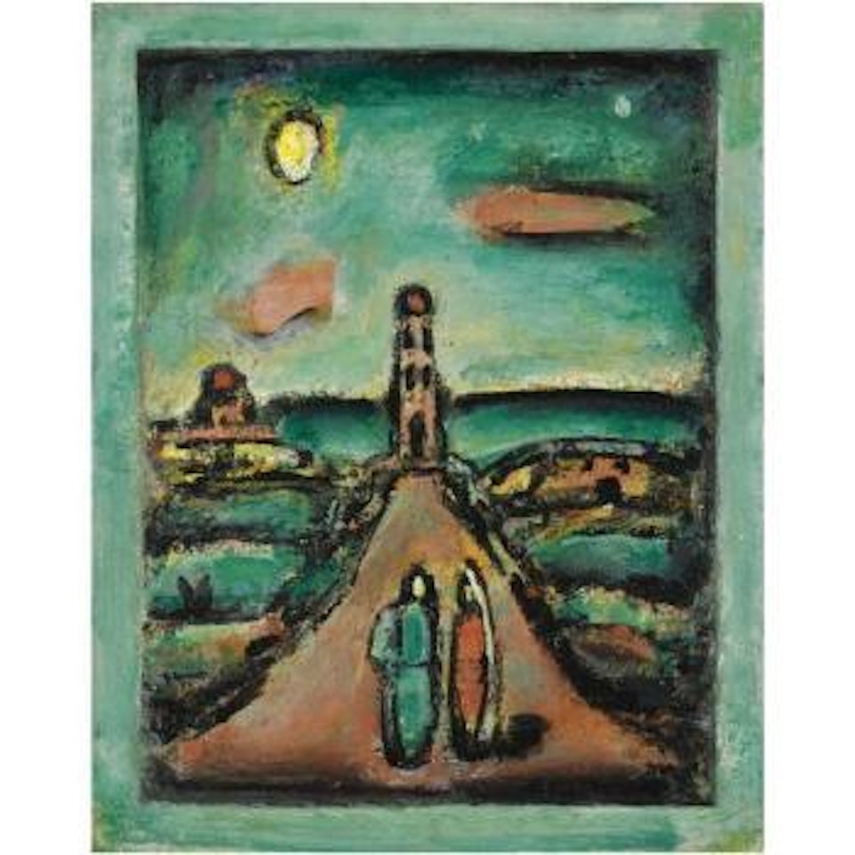 Stella Vespertina Or Paysage Biblique by Georges Rouault