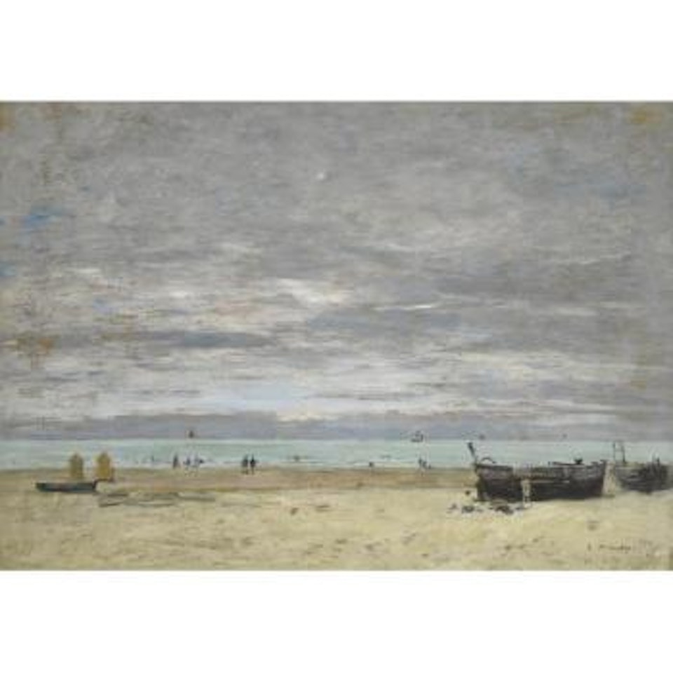 Berck, La Plage À Marée Basse by Eugène Boudin