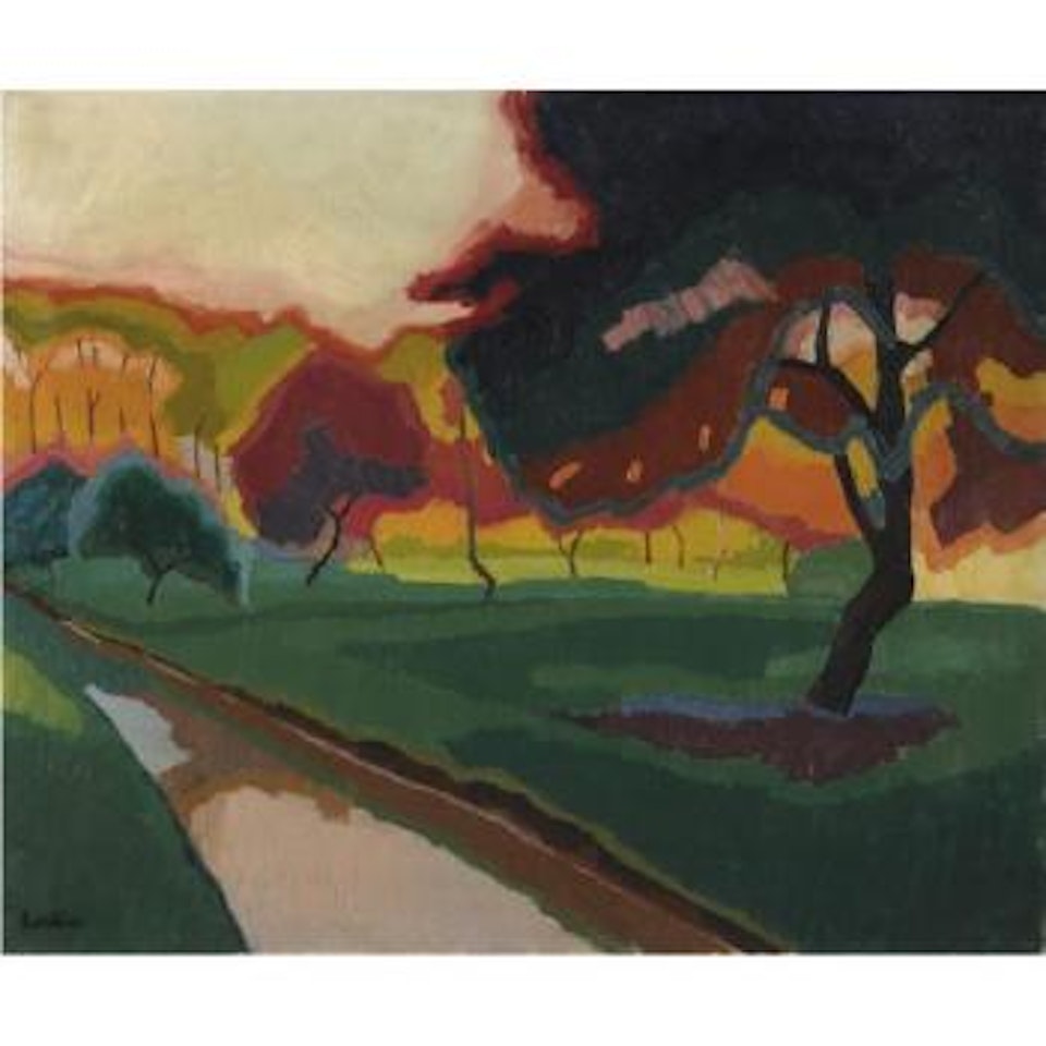 Paysage Fauve by Auguste Herbin
