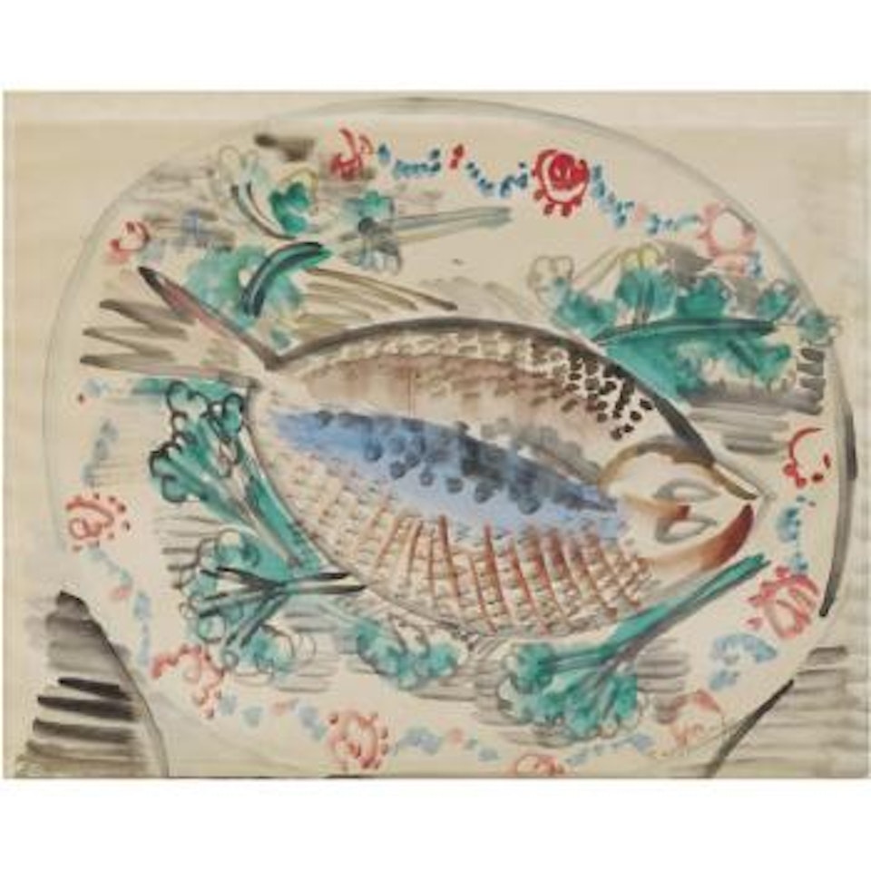 Nature Morte Au Poisson by Raoul Dufy